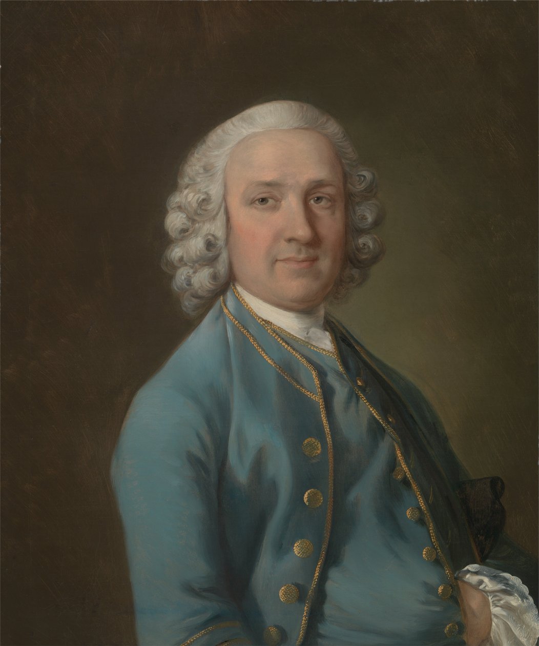 Muž jménem pan Wood, tančící mistr od Thomas Gainsborough