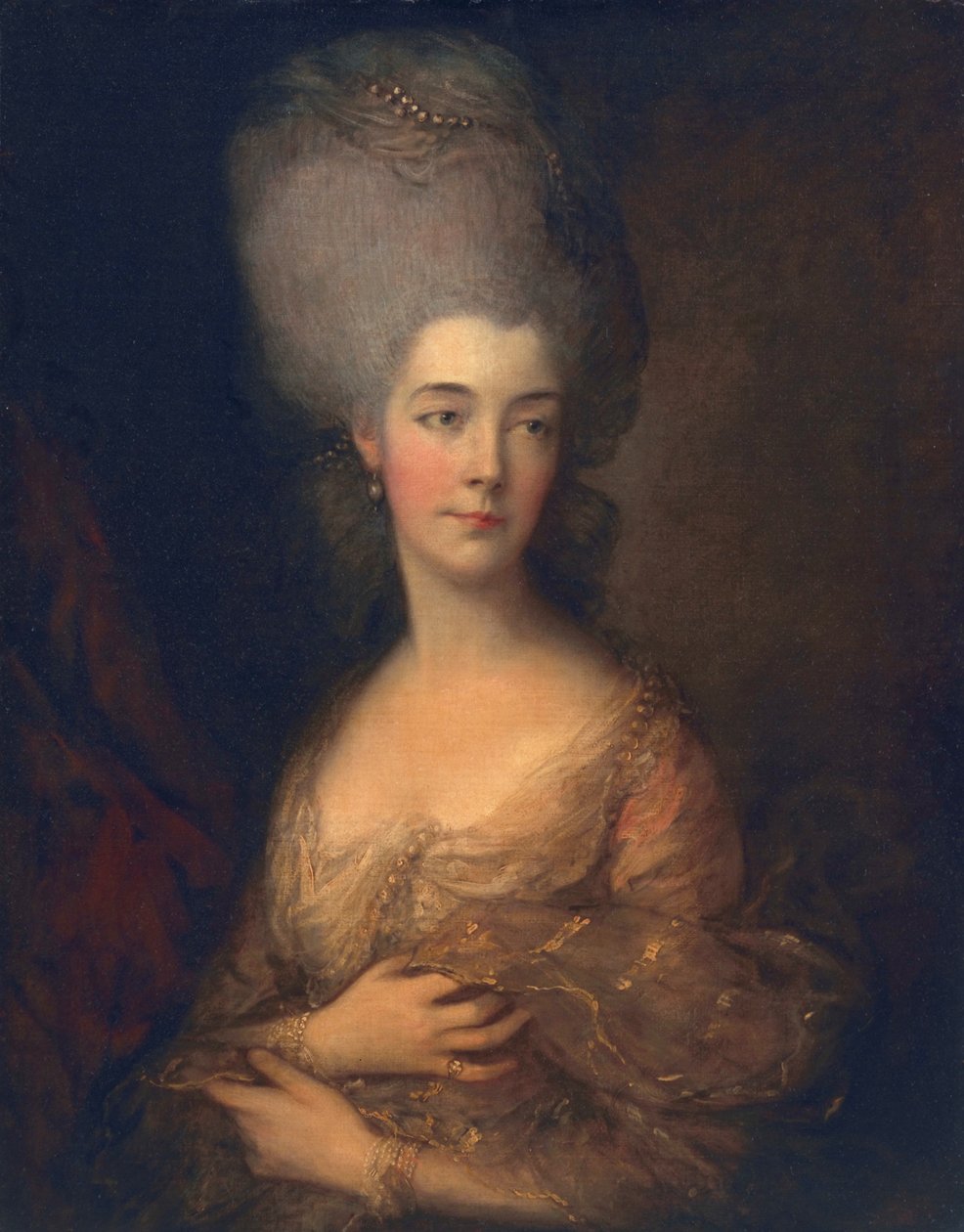 Anne, vévodkyně z Cumberlandu, kolem roku 1777 od Thomas Gainsborough
