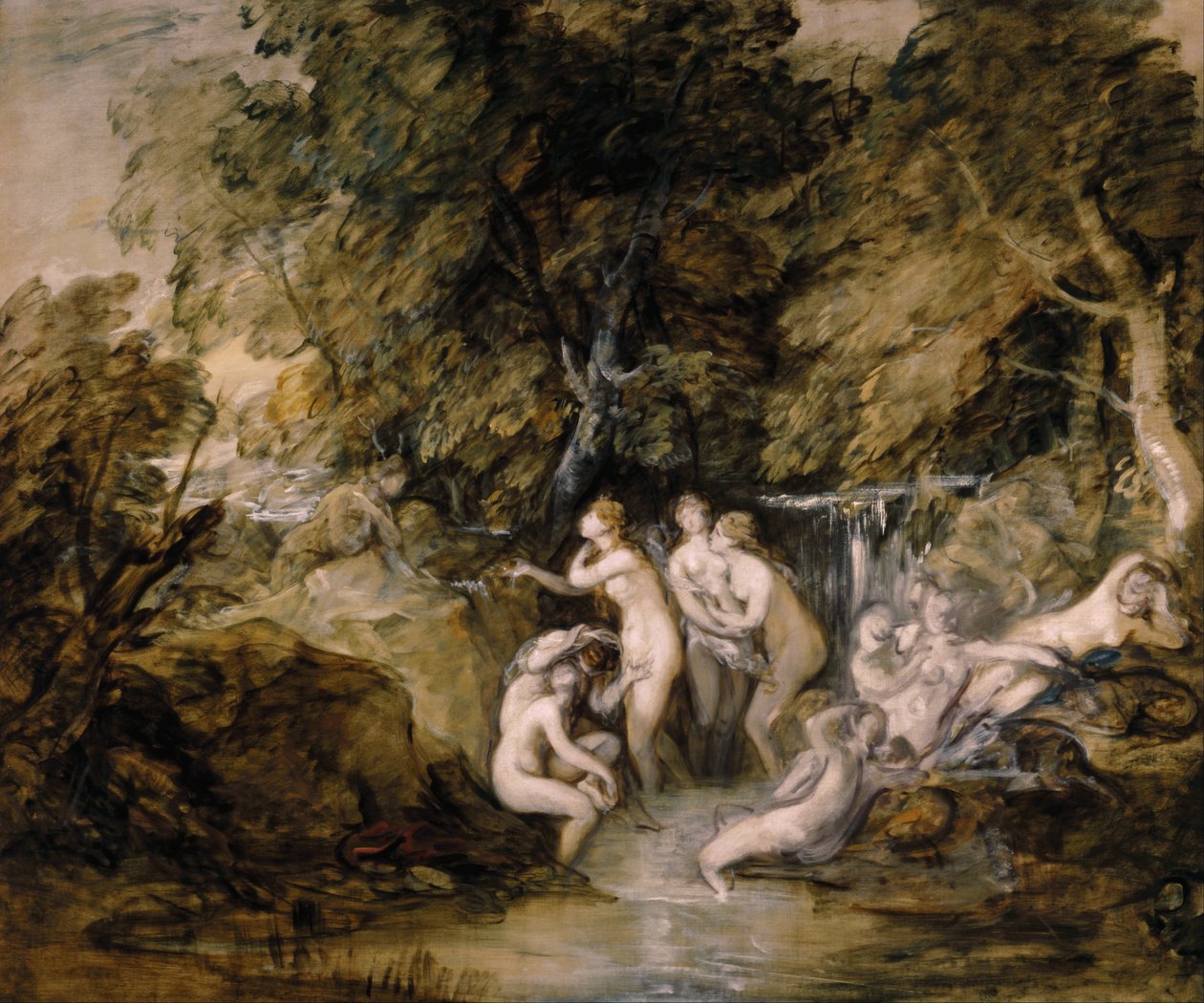 Diana a Actaeon od Thomas Gainsborough