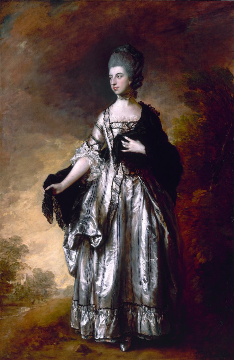 Isabella, vikomtka Molyneux, později hraběnka ze Seftonu od Thomas Gainsborough