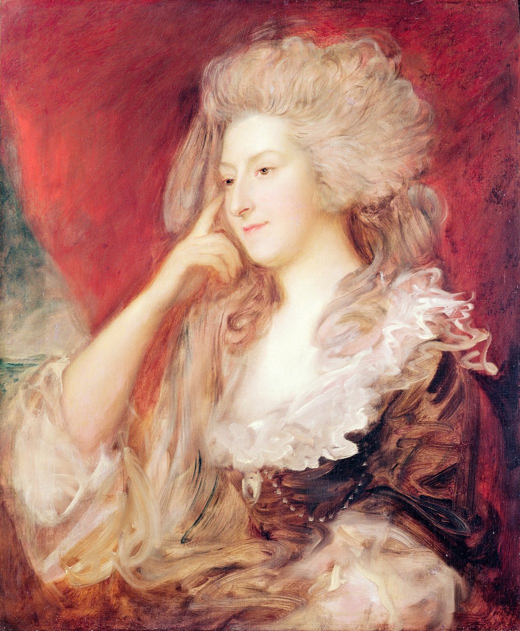 paní Fitzherbertová od Thomas Gainsborough