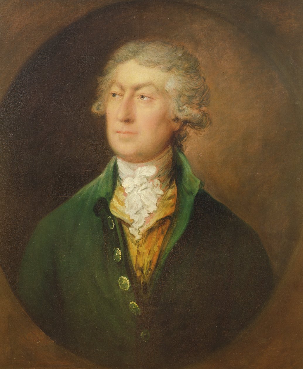 Autoportrét, kolem roku 1786 od Thomas Gainsborough
