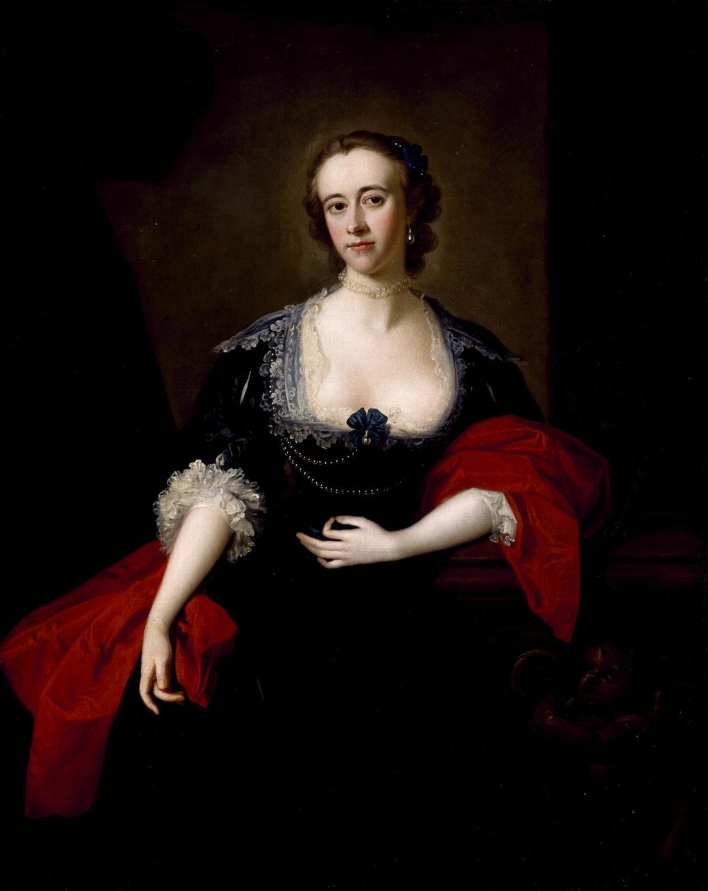 Slečna Alicia Macartney od Thomas Hudson