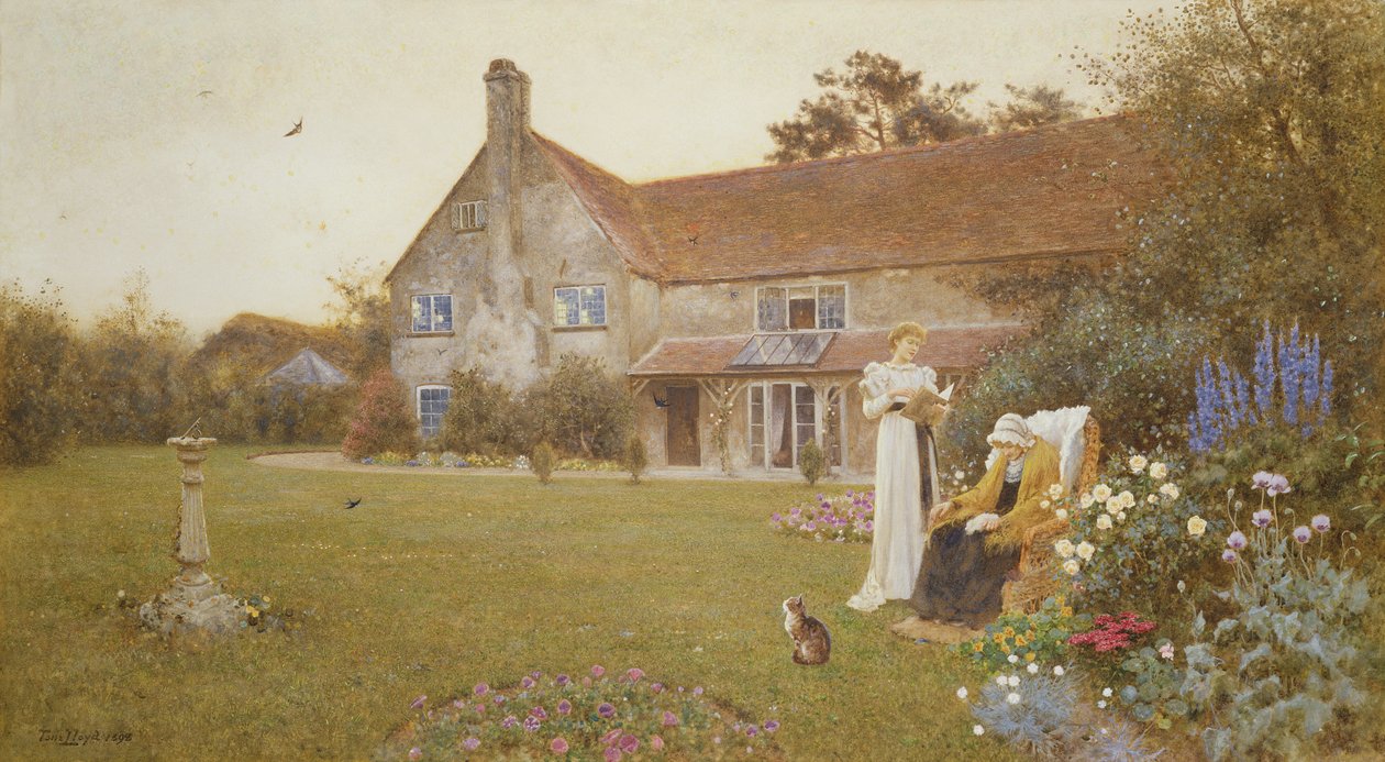 Sluneční hodiny, 1898 od Thomas James Lloyd