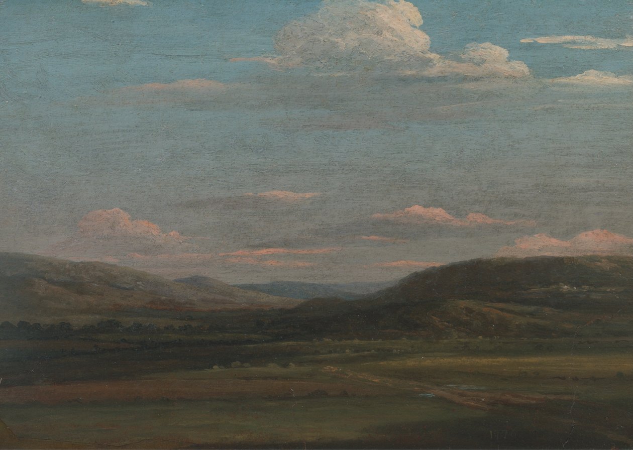 Údolí Pencerrig od Thomas Jones