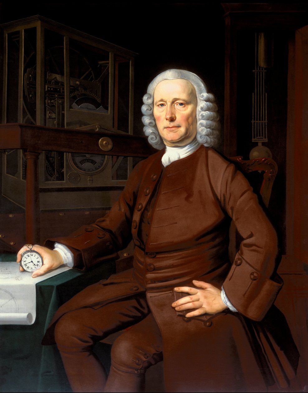 John Harrison (1693-1776) 1767 od Thomas King