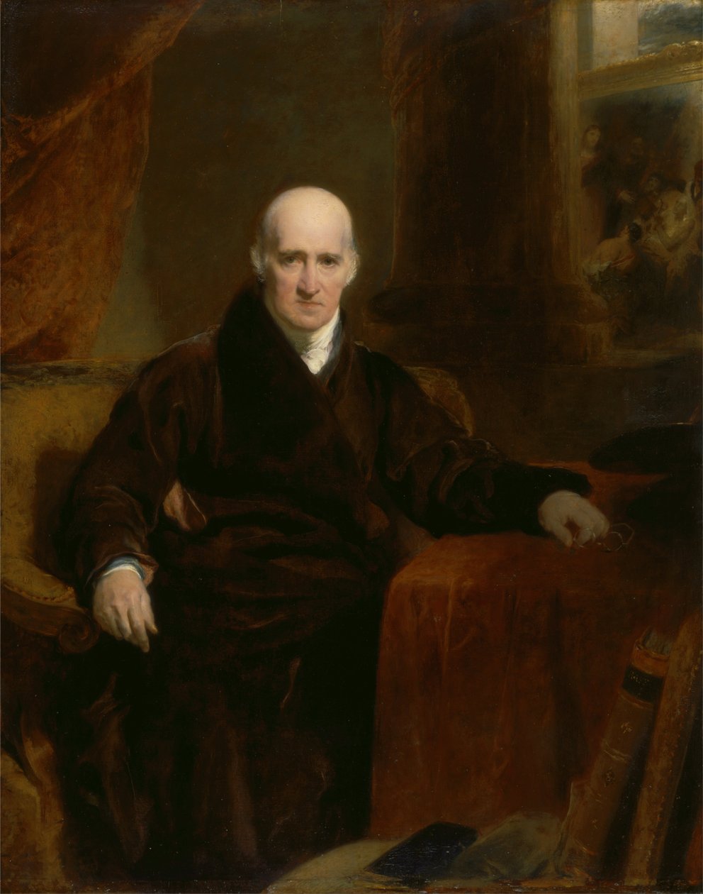Benjamin West, P.R.A. od Thomas Lawrence