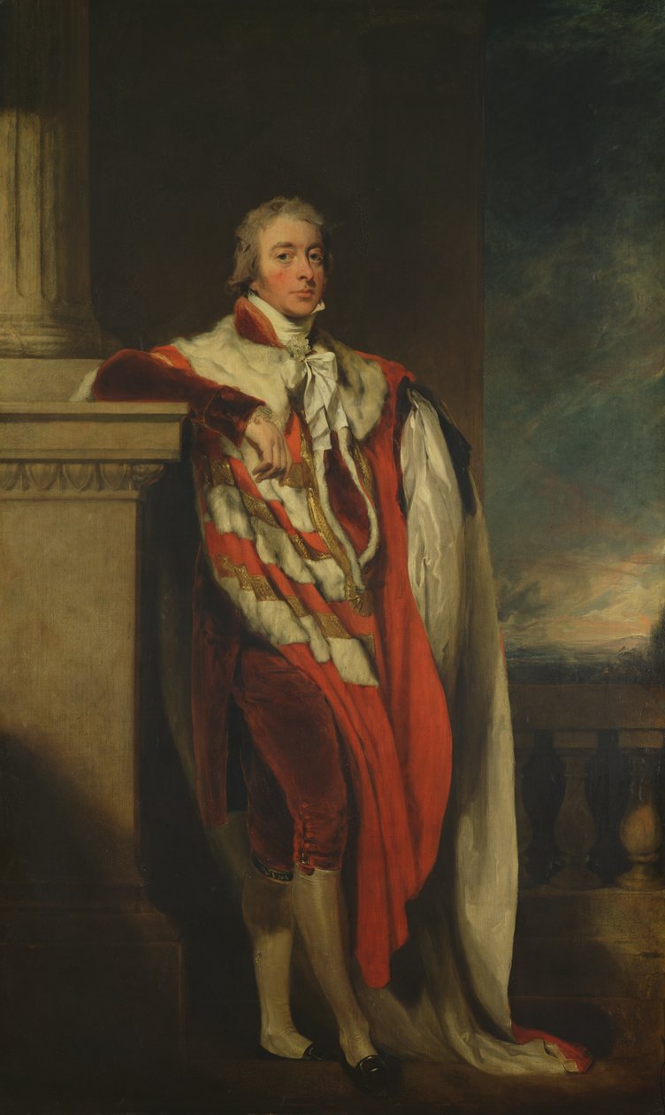 John Fane, 10. hrabě z Westmorlandu (1759-1841) od Thomas Lawrence