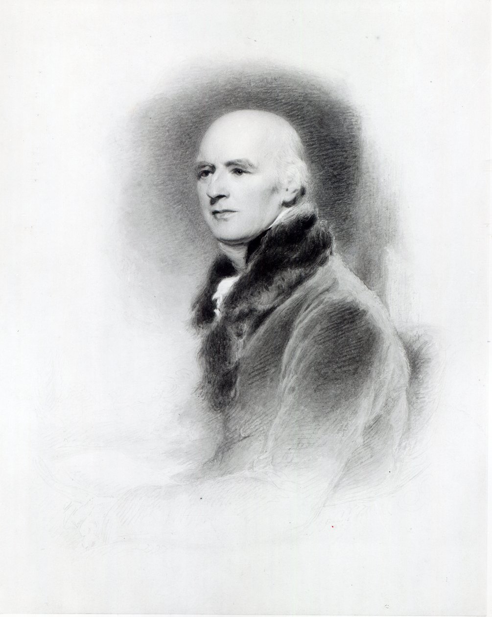 Joseph Farington, vyryl Richard Evans od Thomas Lawrence