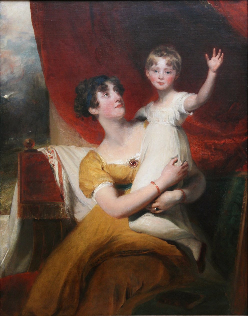 Lady Orde se svou dcerou Anne od Thomas Lawrence