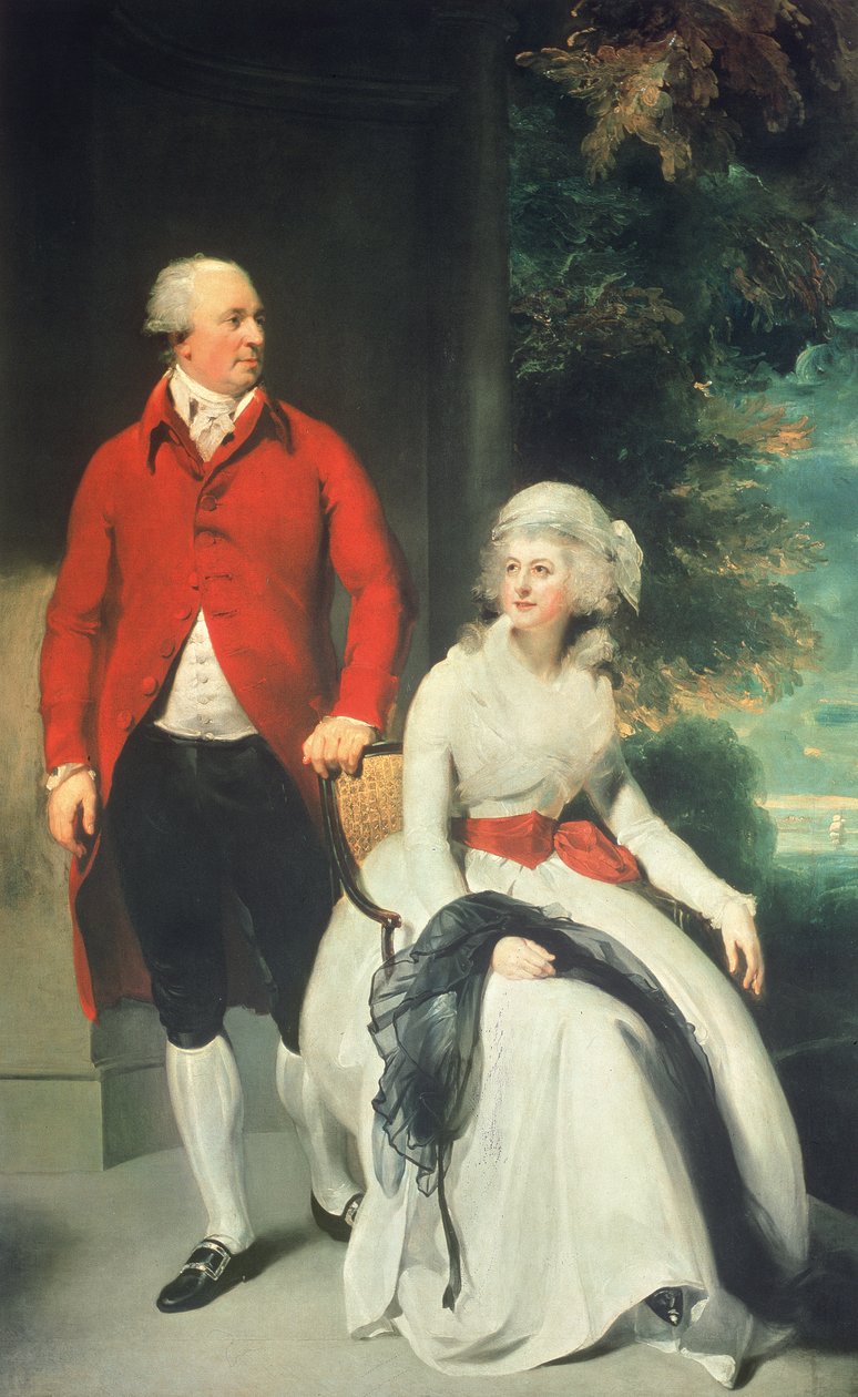 Pan John Julius Angerstein (1735-1823) a jeho druhá manželka, Eliza Payne (1748-1800), 1792 od Thomas Lawrence