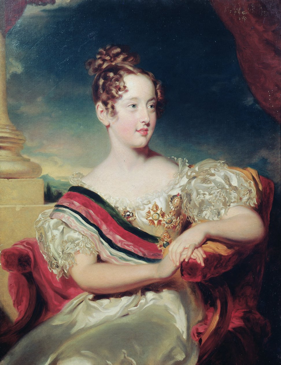 Portrét dony Marie II od Thomas Lawrence