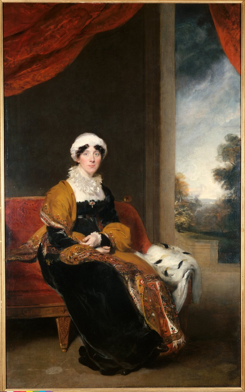 Portrét Eleanor, Lady Wigram, 1815-16 od Thomas Lawrence