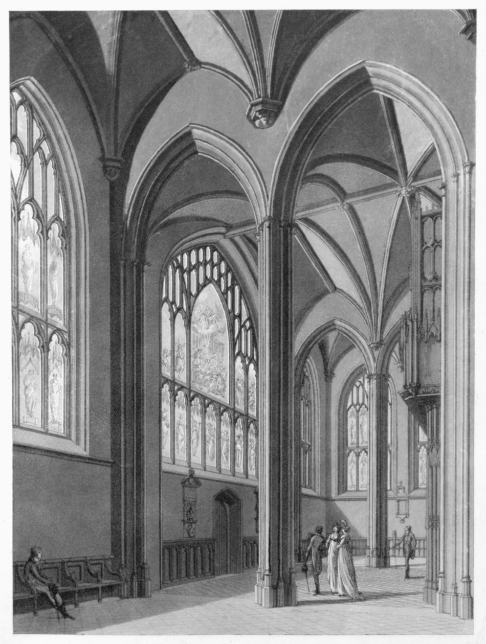 Nová College předkaple, 1803 od Thomas Malton Jnr.