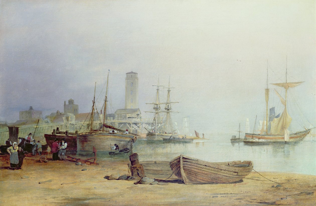 Low Lights, North Shields od Thomas Miles Richardson