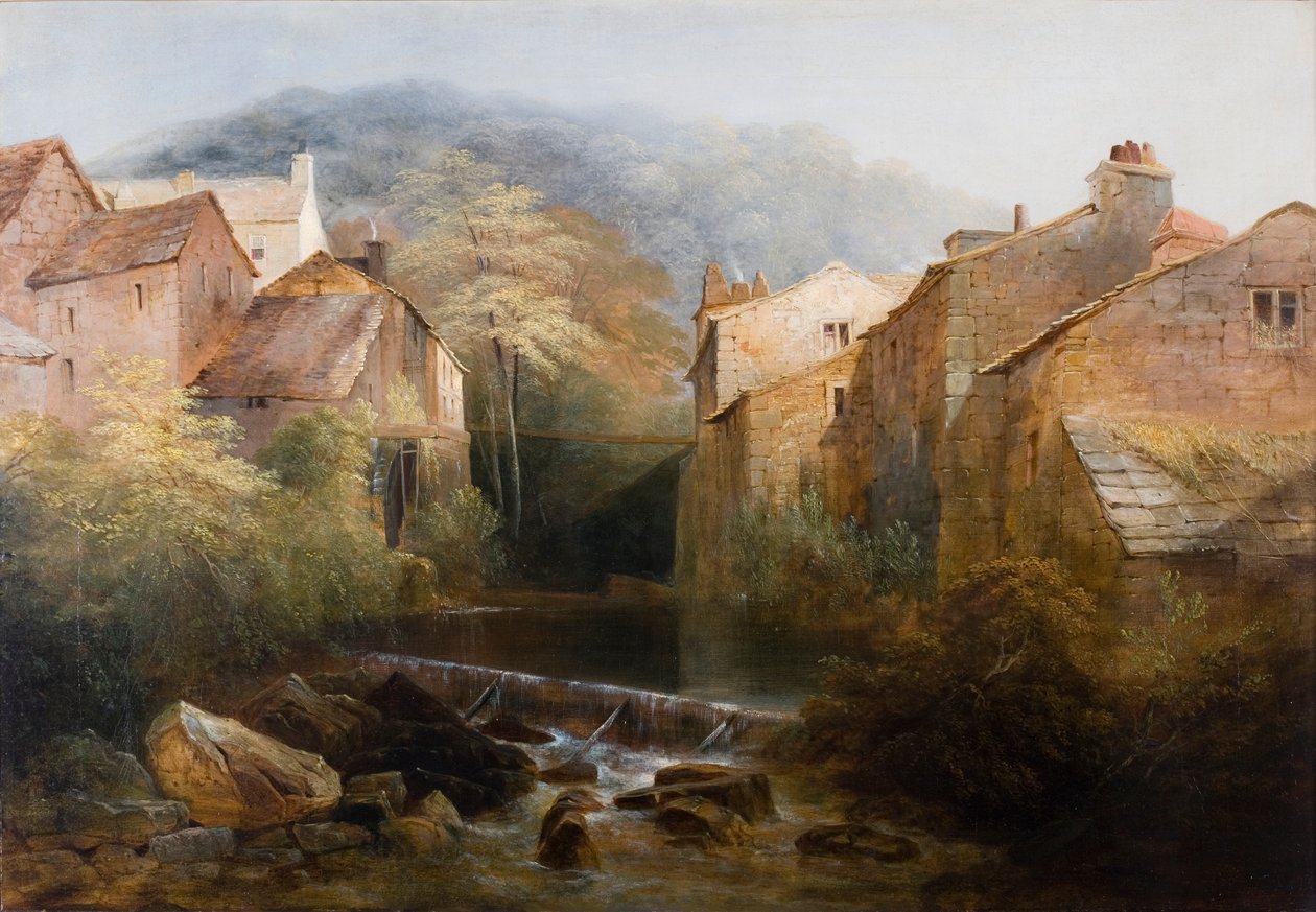 The Old Mill, Ambleside, Cumbria, c.1822 od Thomas Miles Richardson