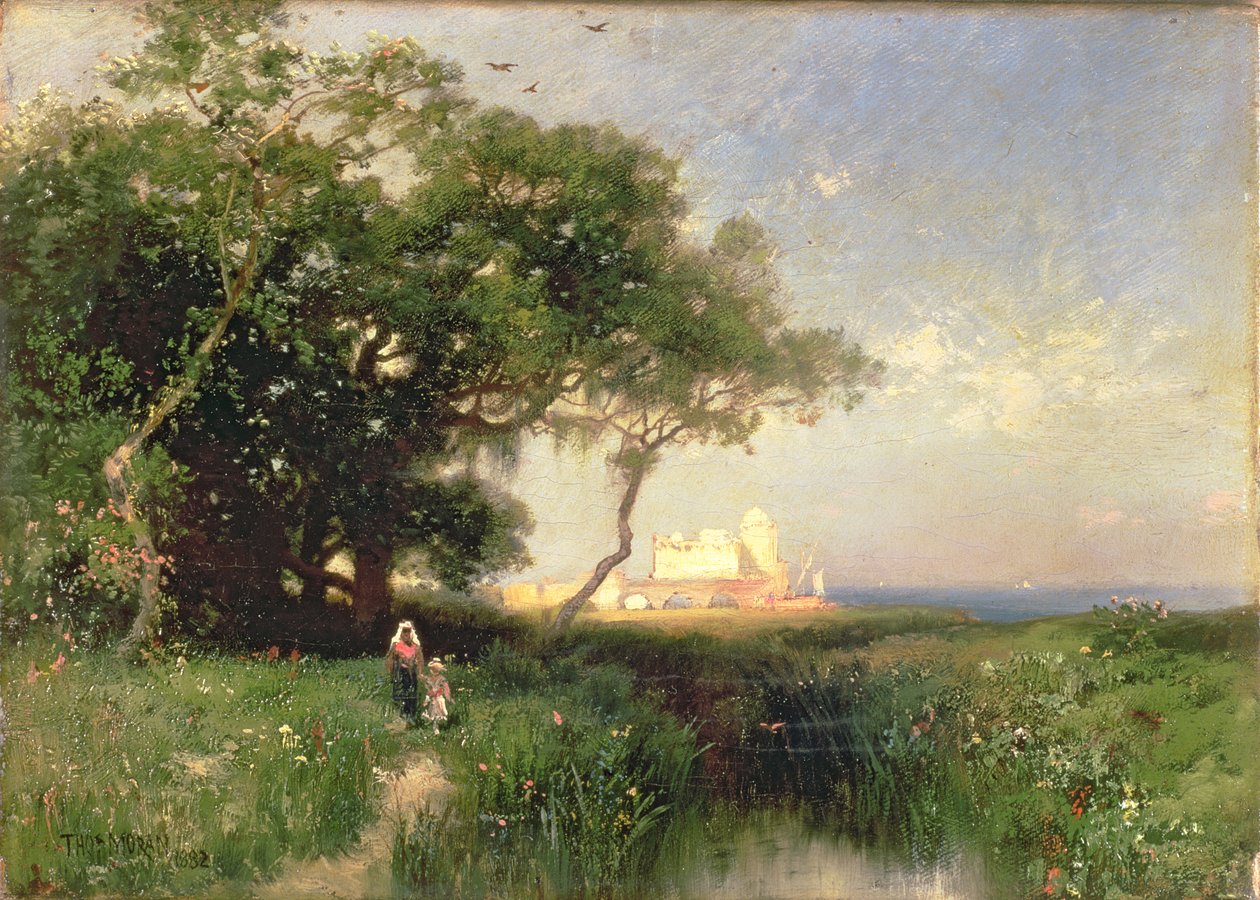 Pobřeží Floridy, 1882 od Thomas Moran