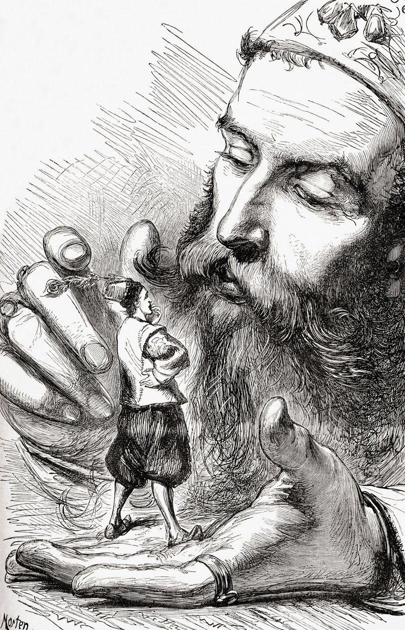 Můj malý příteli Grildrigu, udělal jsi na své zemi nanejvýš obdivuhodnou oslavu, ilustrace z 