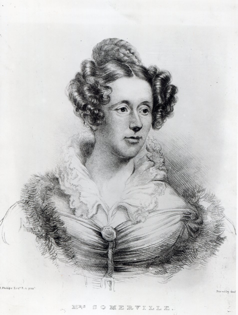 Mary Fairfax Greig Somerville (1780-1872) od Thomas Phillips