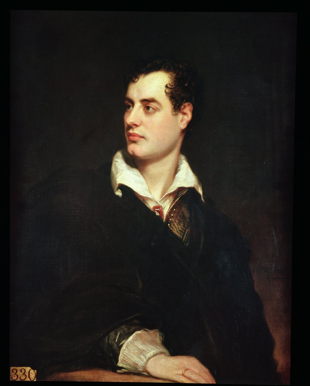 Portrét lorda Byrona (1788-1824) od Thomas Phillips