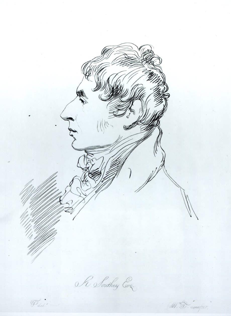 Portrét Roberta Southeyho (1774-1843) od Thomas Phillips