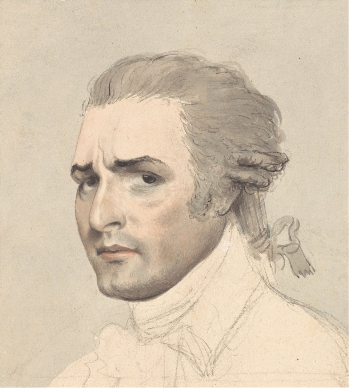 Portrétní studie Johna Philipa Kemblea od Thomas Rowlandson