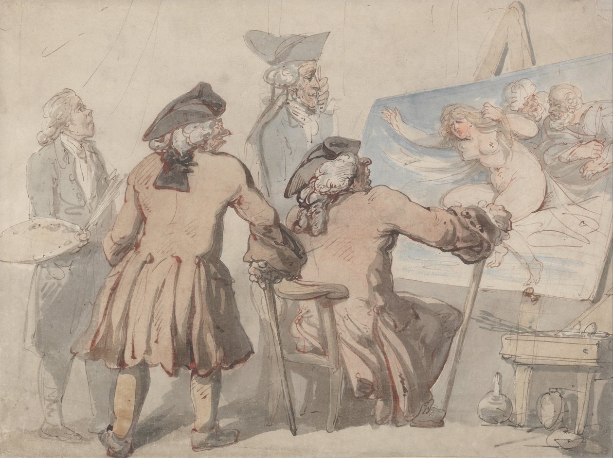 Znalci od Thomas Rowlandson