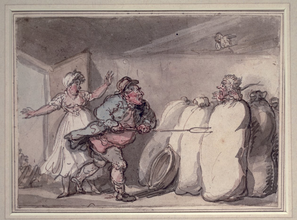 The Discovery (wc) od Thomas Rowlandson