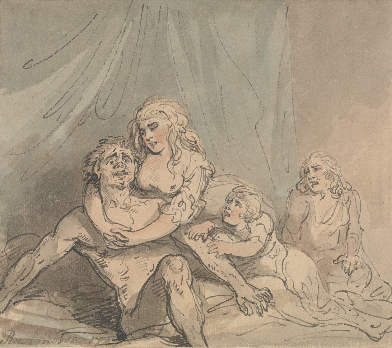 Maniak od Thomas Rowlandson