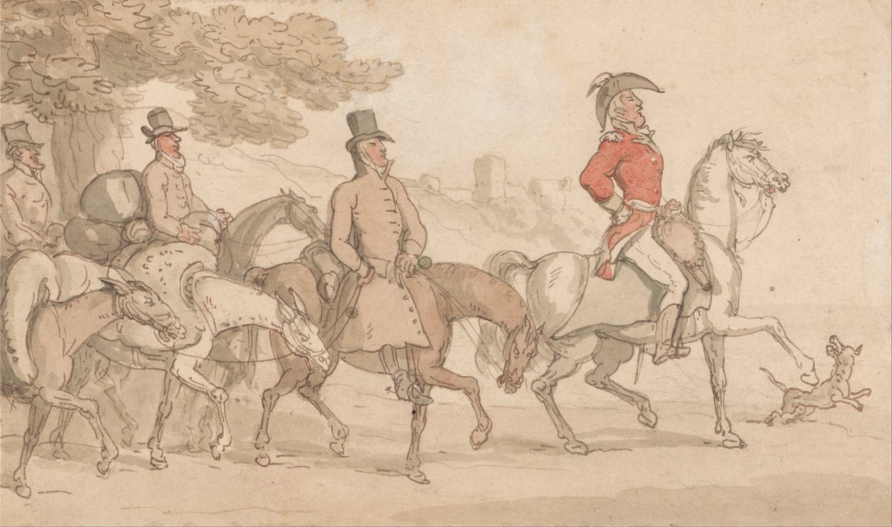 Vojenská dobrodružství Johnnyho Newcome od Thomas Rowlandson