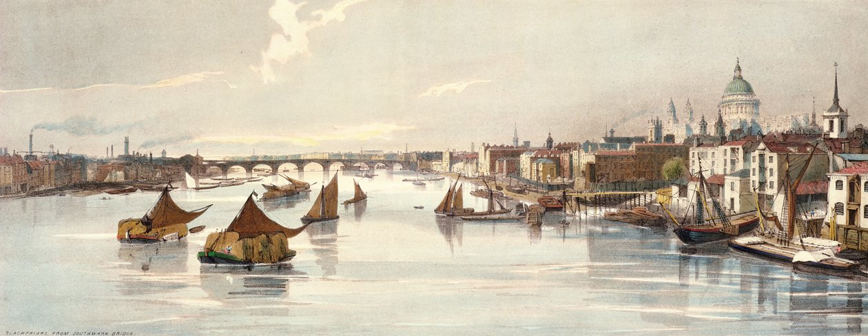 Blackfriars, z Southwark Bridge, z 