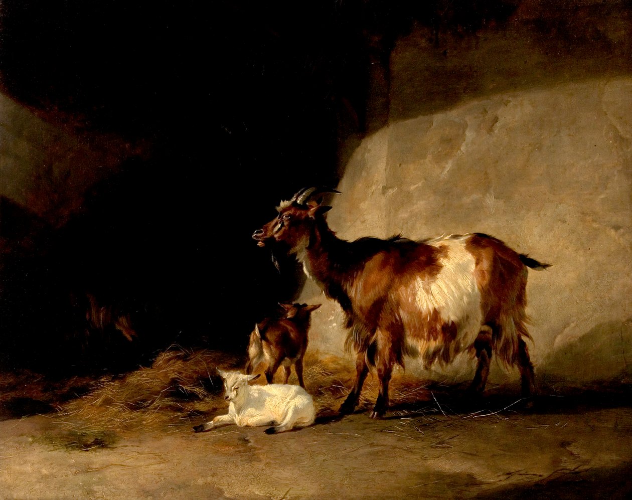 Mountain Sheep (Morning Mist Clearing Off), 1846 od Thomas Sidney Cooper