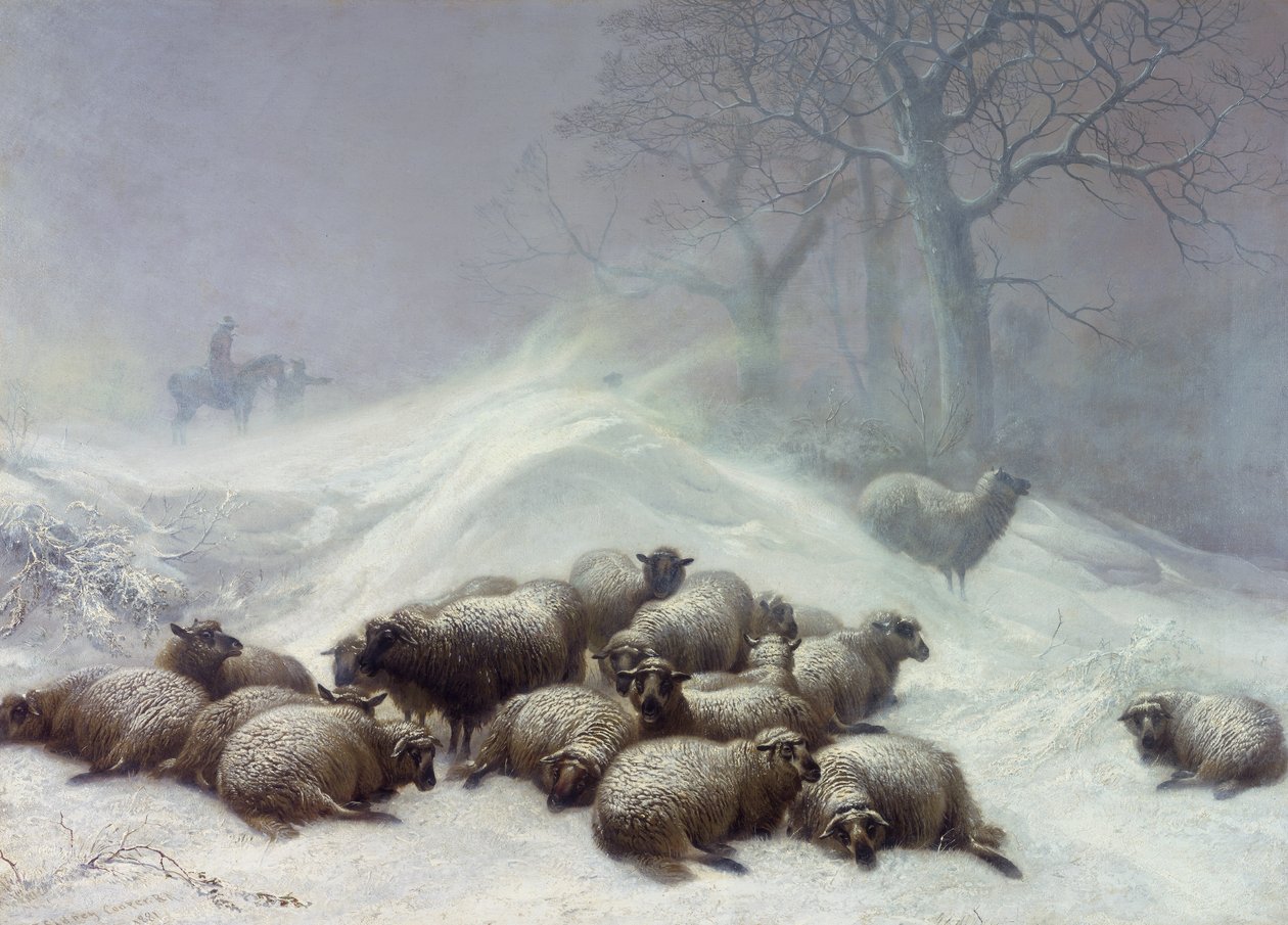 Pod úkrytem beztvaré drifty, 18. ledna 1881 od Thomas Sidney Cooper