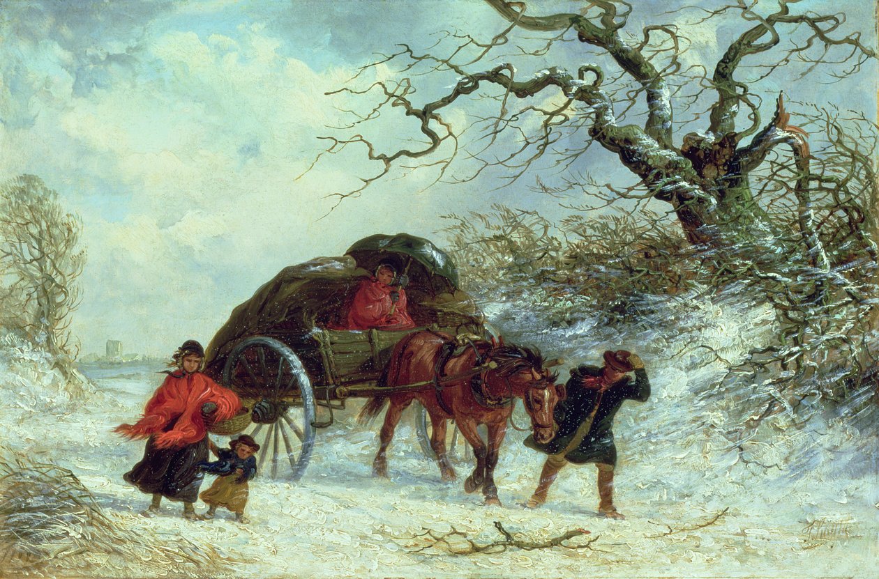Carriers Cart - Winter od Thomas Smythe