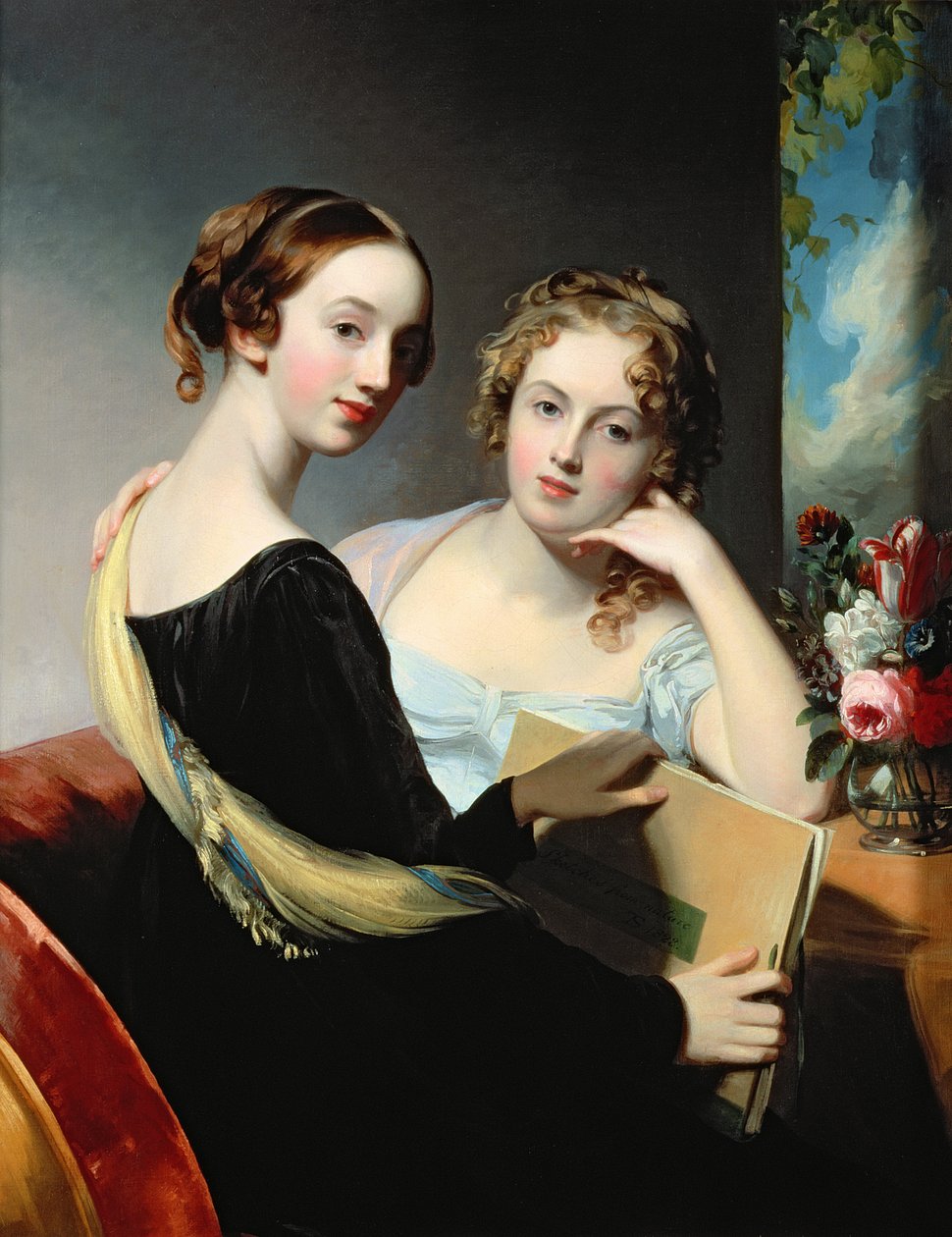 Portrét sester McEuenových, po roce 1823 od Thomas Sully
