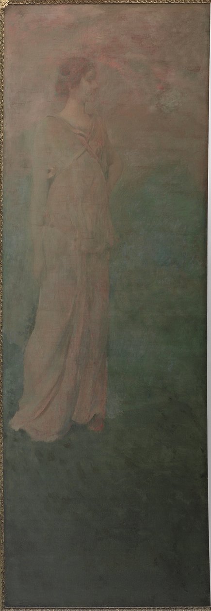 Klasická figura, 1898 od Thomas Wilmer Dewing