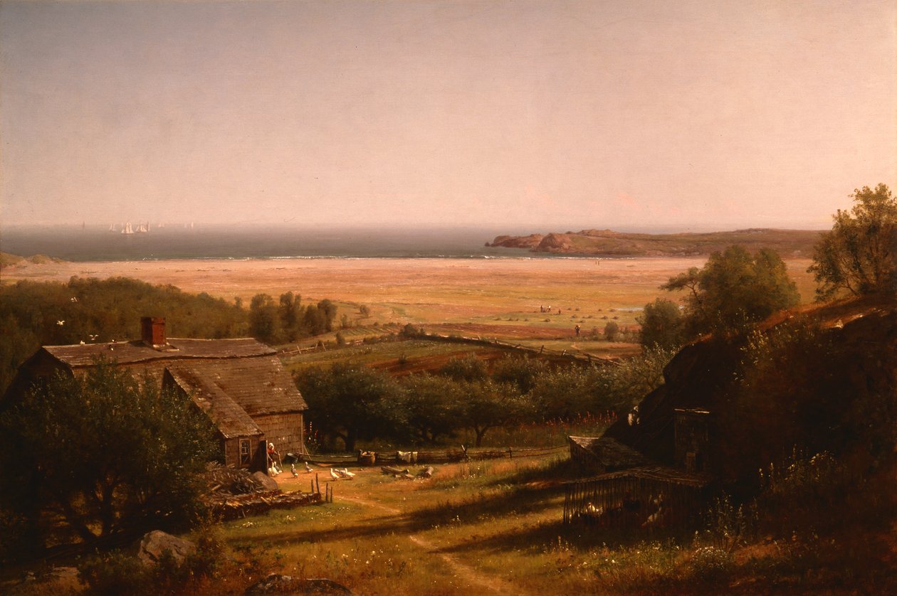 Domov u moře, 1872 od Thomas Worthington Whittredge