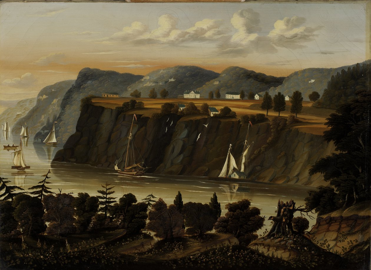 Pohled na West Point, 1840-1860 od Thomas Chambers