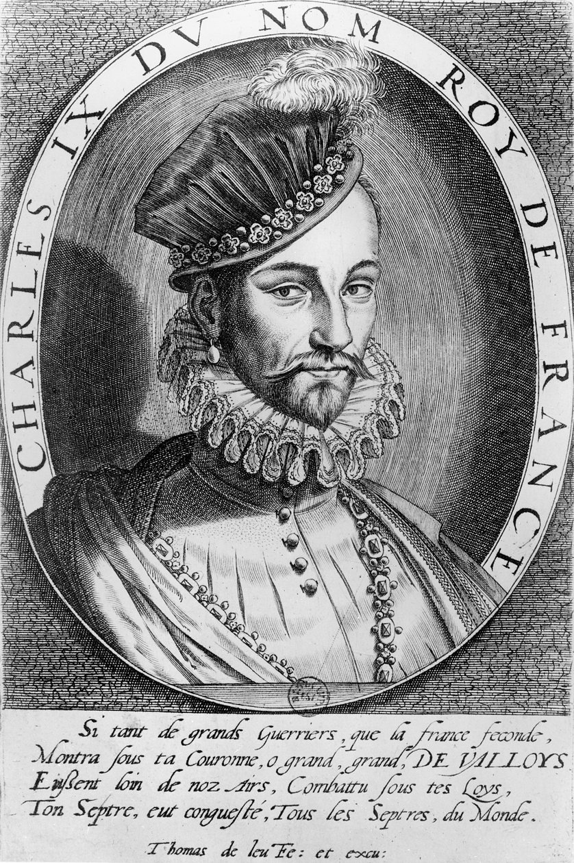 Karel IX., král Francie od Thomas de Leu