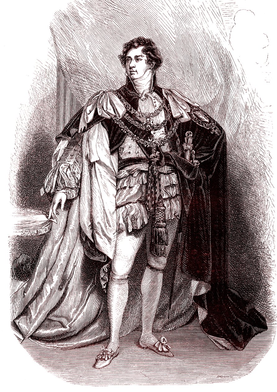 Jiří IV., anglický král od Thomas (after) Lawrence