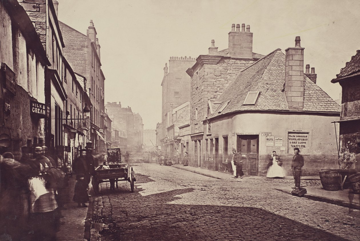 Hlavní ulice, Gorbals, pohled na sever. od Thomas Annan
