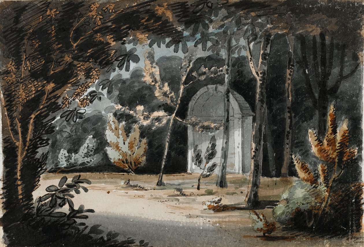 Merton, červenec 1803 (recto) od Thomas Baxter