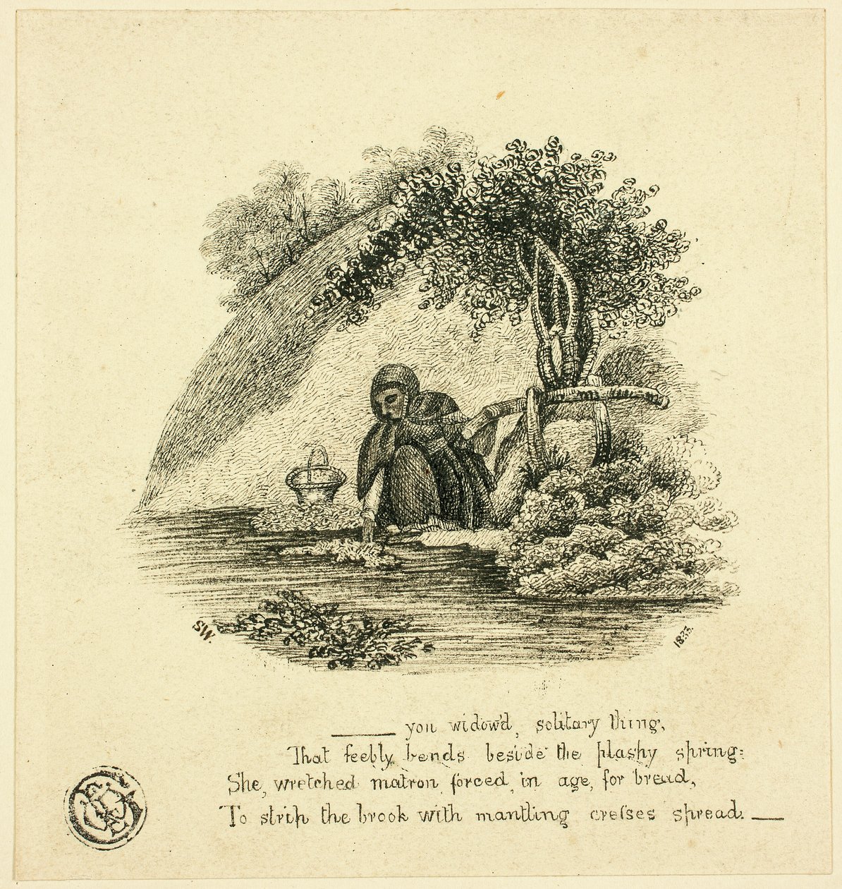 ...ty vdova samotářko od Thomas Bewick