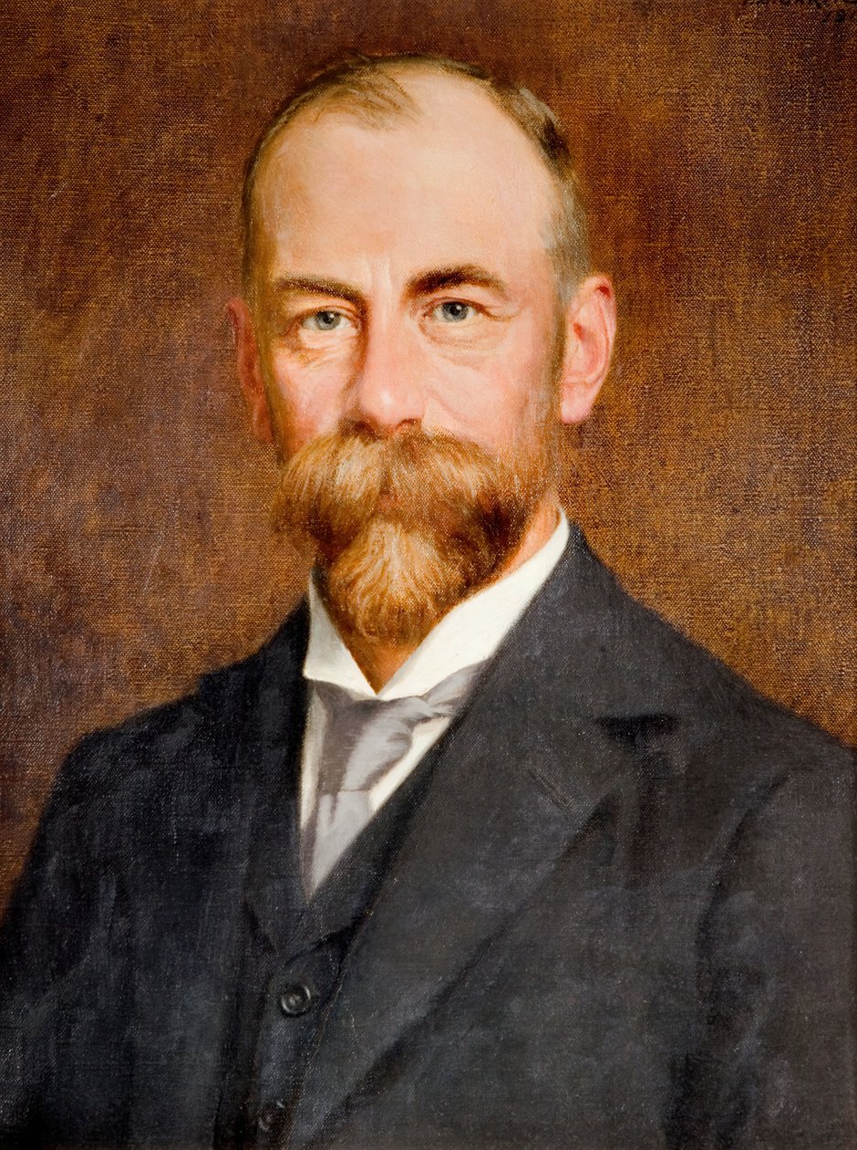 Portrét Barrow Cadbury, 1912. od Thomas Bowman Garvie