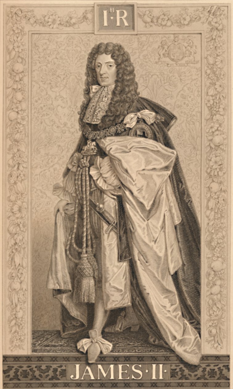 Jakub II., 1886 od Thomas Browne