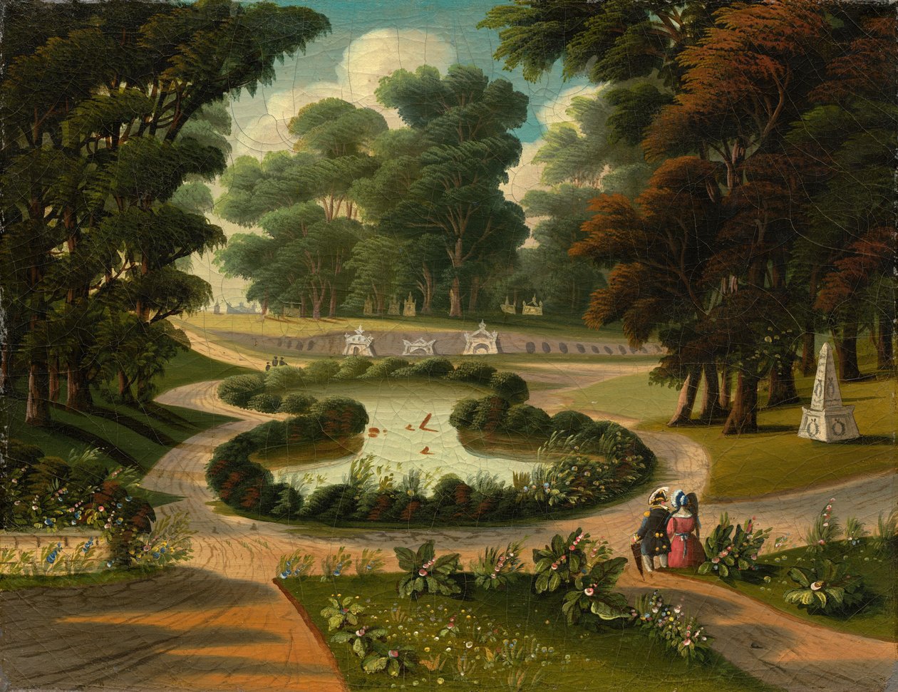 Mount Auburn hřbitov od Thomas Chambers