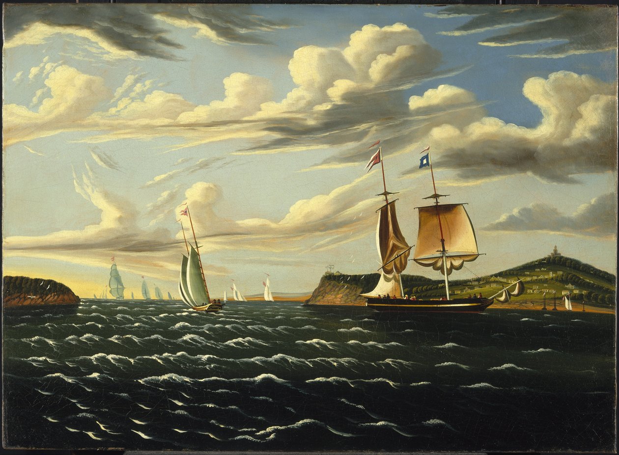 Staten Island a Narrows od Thomas Chambers
