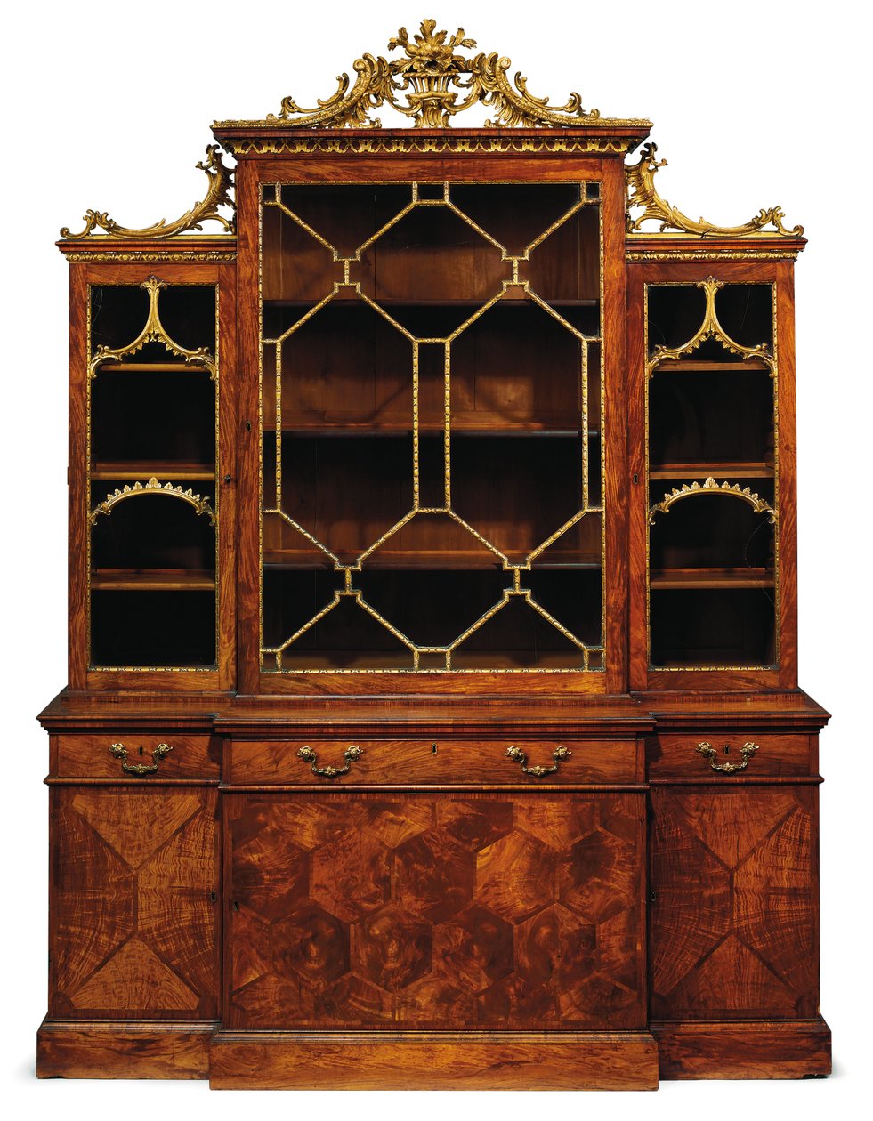 Průlomová knihovna George II od Thomas Chippendale