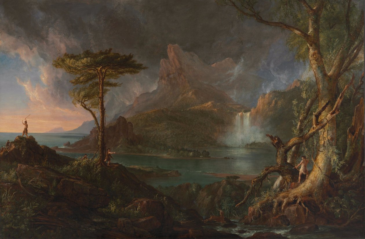 Divoká scéna od Thomas Cole
