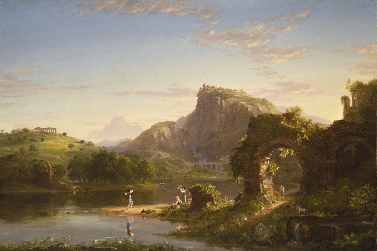 LAllegro, 1845 od Thomas Cole